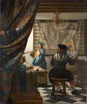 L’art de la peinture Baroque Johannes Vermeer Peinture à l'huile